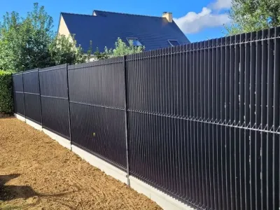 Clôtures en panneaux rigides